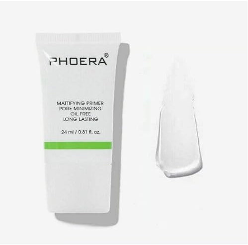Face primer Flawless Matte Finish Face Primer for Oily & Dry Skin - Long-Lasting Makeup Base Moisturizer, Pore Minimizer, Wrinkle Filler, Perfect for Mature Skin (24ml)