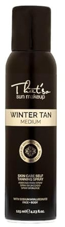 That'so Winter Tan Medium Cryo-Protective Semi-Transparent Spray - Bronzing, Moisturizing & Anti-Aging 125ml