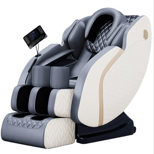 LFFTBK Sillón De Masaje 4D para Todo El Cuerpo, SL-Titan Pro, con Escaneo Corporal, Estiramientos Tailandeses, Terapia De Calor Y De Audio Bluetooth.
