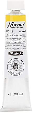 Schmincke – Norma® Professional - feinste Künstler-Ölfarben, Kadmiumgelb mix - 120 ml