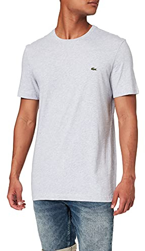 Lacoste Th2038, T-Shirt Uomo, Argent Chine, XXL