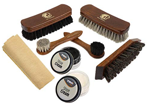 Kit de nettoyage de chaussures de qualité supérieure de la marque Langlauf - L'entrée élégante dans l'entretien professionnel des chaussures