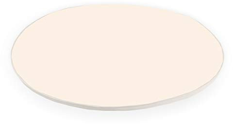 Dibapur® Visco topper Ø rund madrasshylla (diameter 200 cm) ca 5 cm kärna med överdrag ca 5,2 cm – Made in Germany