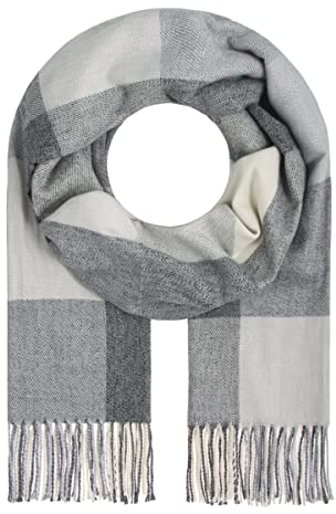 Majea Damenschal Winterschal Strickschal Damen Schal (880040) (grau 3)