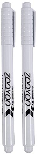 Kreidestift für Glasfenster, Weiß, 2 Stück