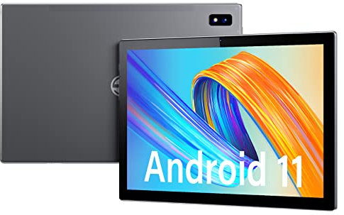 SGIN 10.1 Pollici Tablet 6GB RAM 128GB ROM Android 11, Tablet PC FHD Display IPS, 5MP + 8MP Fotocamera, Dual WiFi, Batteria 7000mAh, Supporta TF Card fino a 512GB