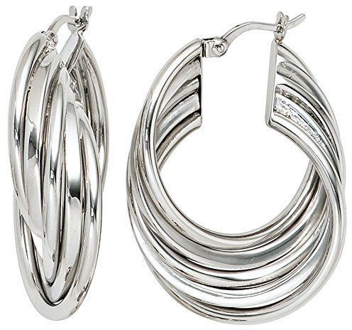 Jobo Damen-Creolen aus 925 Sterling Silber