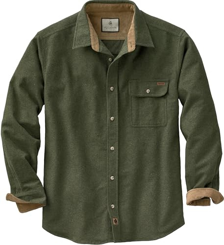 Legendary Whitetails herr Buck Camp flanellskjorta button-down-skjorta (paket med 1)