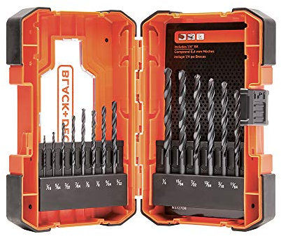 beyond by BLACK+DECKER Drill Bit Set, 14-Piece (BDA14BODDAEV)