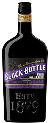 Black Bottle Andean Oak | Blended Scotch Whisky | 46.3% ABV | 70cl | Limited Edition | Alchemy Series | Finished in Virgin Andean Oak | Sweet notes with gentle smoke