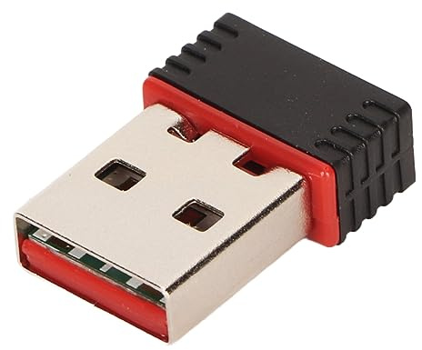 Mini Dongle WiFi de 2,4 GHz para PC/portátil/computadora de Escritorio, Adaptador de Red Inalámbrico USB de Alta Velocidad con Antena Incorporada, Modo Ap, Velocidad de