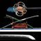 Authentisches handgefertigtes Samurai-Schwert,103 cm Lange Katana-Klinge aus Utz-Stahl,bemalte Holzscheide mit Hornverzierung,Geschnitzte Handschützer aus reinem Kupfer und vergoldetem Silber