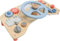 VEDES Großhandel GmbH - Ware SpielMaus Holz Activity Holz-Lenkrad 23x45x13 cm