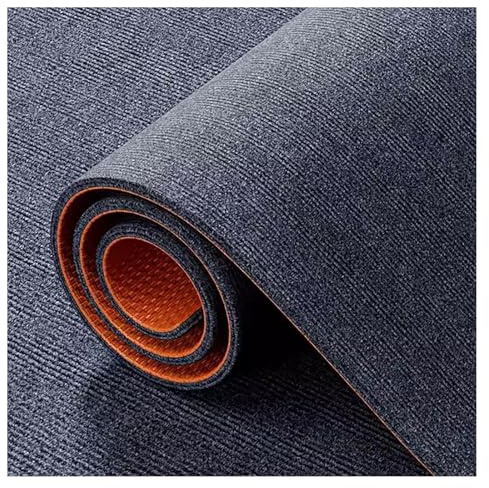 Generisch Klavierteppich, schalldämmende, stoßdämpfende Unterlage, Dicke Klavierbodenmatten, Regaltrommeln und Schallbodenpolster(Grey,160x230cm/63x90.6in)