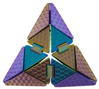 Cubo Fidget Toy, Calm Down Cube Play, pieghevole design deformabile, Handheld Relaxation Gadget, Stress Reliefs Focus Aid for Travel, Classroom, Home Use, 3,39 x 3,39 x 1,93 pollici