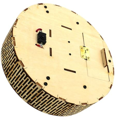 GARIOUANS DIY Robot Vacuum Cleaner Model Stem Building Kit for Teens Educational Science Experiment Stem Assembly Creative Engineering Project