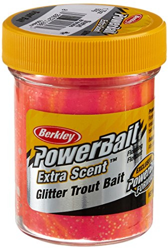 Berkley Powerbait Select Glitter Troutbait Pâte appât pour pêche à la truite - Multicolore (Sherbet), 50 g