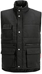 Planam 3691060 Outdoor Turbo Weste, Schwarz, Größe XXL