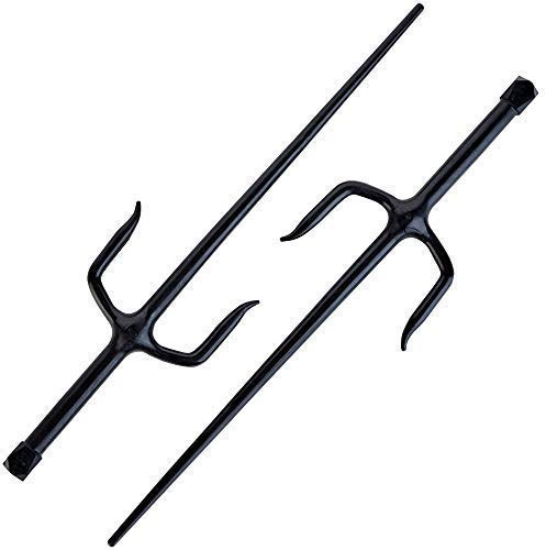 Martial Arts Adults Rubber Training Sais (sai) 19.5