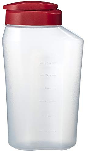 GoodCook 1 Quart Bottle with Snap Lock Easy-Pour Lid, BPA Free, Clear