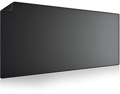 Wolaile Large Mouse Pad, 36x17 in Gaming Mouse Mat,Waterproof and Non-Slip Desktop Pad for Computer Keyboard,Black,XL