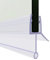 SONNI Goma Mampara Ducha 70cm,Junta Mampara Ducha Baño Bañera Puerta Adecuado para Cristal 6mm 7mm