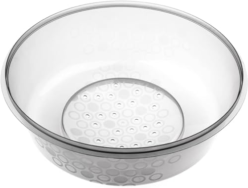 Home Stuff Microwave Food Plate Dish Cover Kitchen Cooking 26 CM - BPA Free & Dishwasher Safe Microwave Cover For Food - Microwave Dish Cover for Kitchen with Air Vents - Grey