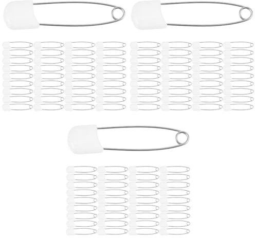 UPKOCH 180stücke Sicherheitsnadeln Für Mädchen Stoffwindel-broschennadeln Großpackung Für Kindersichere Kleidung Und Kreative Bastelprojekte Für Unterwegs