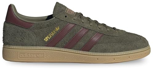 adidas Spezial Handball Shoes Code JQ8297 Green Men's, Green Brown, 10.5