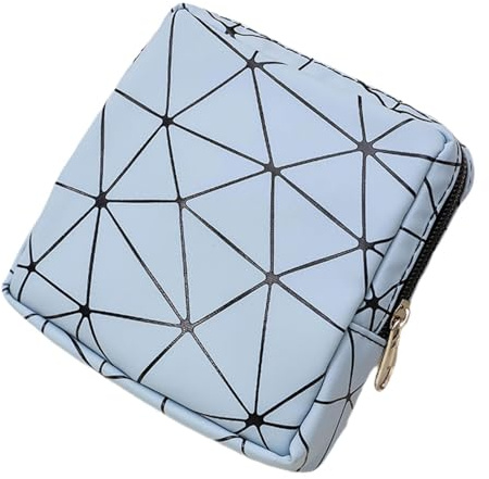 MagiDeal Bolsa para guardar servilletas, tampones, impermeable, reutilizable, compacta, para compresas de lactancia, regalo para mujer, baño