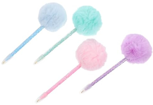 VALICLUD Stylo à Percer pour Peinture de Perles 4pcs, Outils Pratiques et Légers en Plastique, Forme Ronde, pour Peinture de Perles et Nail Art DIY Créatif Couleur Aléatoire