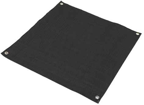 HOMOCONO Red de Protección Negra para Atrapar Flechas de 2mm de Fibra Sintética Diseño Portátil para Práctica de Tiro al Blanco y Mayor Seguridad