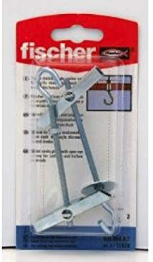 fischer - Cheville à bascule VH M5 avec crochet/Blister de 2