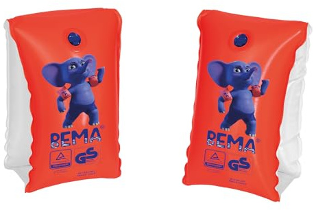 BEMA Brassards de Natation Orange 18001-1 à 6 Ans