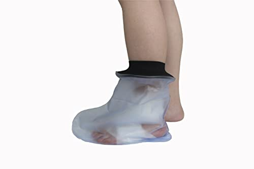 HKF HO KI HO Protège Platre Protection Étanche pour Adulte Pied,Protection Étanche pour Platre,protecteur de bandage utilisé pour tout en douche