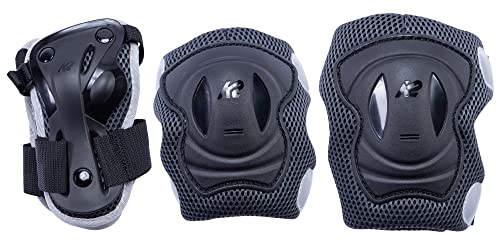 K2 Skates Unisex Inline Skates K2 Performance PAD Set, Black - Anthracite, 30E1416.1.1.L