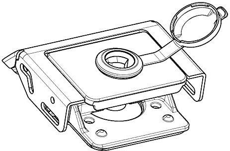 SHAD Mecanismo baúl Terra TR37/TR48, Parte Superior