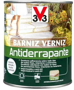 V33 Barniz Antiderrapante Incoloro Satinado 0,75L