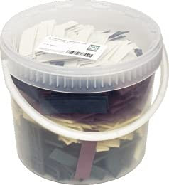 ULTRAprofi Assortiment de 500 cales de vitrage 100 x 24 mm