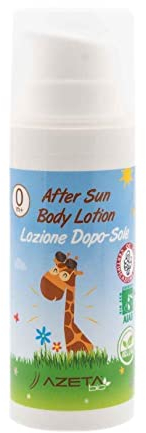 Crema solare per neonati e bambini – AZETA bio crema solare | Baby Organic Sun Protection 50 ml (After Sun)