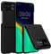 kwmobile Custodia Compatibile con Motorola RAZR 40 / RAZR (2023) - Cover Pelle Sintetica - Protezione Rigida 2X pz. - Copertina Antiurto Nero