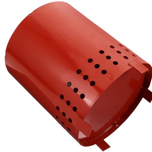 ifundom Kompakte Feuerstelle Aus Edelstahl Mit Stand Tragbare Tischfeuerstelle Für Drinnen Und Draußen Für Camping Und Gemütliche Abende Handwarmer Kamin Kupferrot