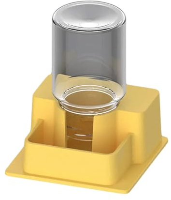 ZYHARUKO Bol d'eau multifonction pour reptiles - Fonction de recharge automatique - Fournitures d'alimentation pour reptiles - Mangeoires et abreuvoirs automatiques multifonctions pour animaux de