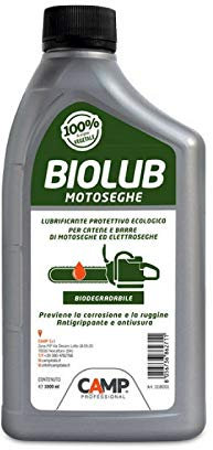 CAMP LUBRIFICANTE VEGETALE ECOLOGICO E BIODEGRADABILE PER CATENE MOTOSEGHE