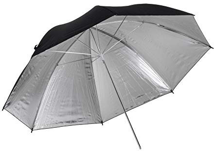 Quadralite Parapluie réflecteur Photo Argent 91 cm || modeleur lumière Studio
