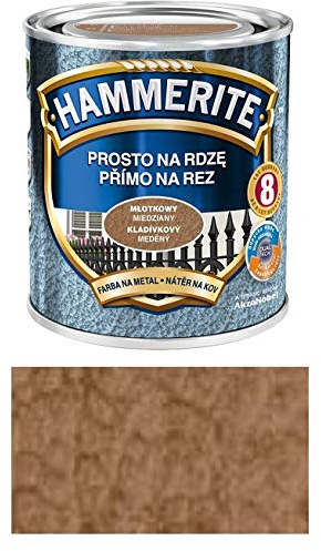 Hammerite metallskyddslack rostskydd 2,5 l hammarslag (hammarslag koppar)