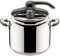 Lagostina Novia Vitamin Lagoeasy'UP Pentola a Pressione 9 L in Acciaio Inox 18/10 Ø 24 cm, Pentola Induzione e Gas, Coperchio con Apertura Facilitata, Inclusi Cestello, Ecodose e Ricettario