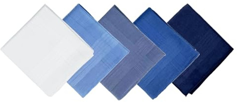 emlstyle Herren Taschentücher 100% Baumwolle Handkerchief