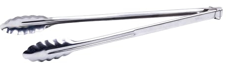 Winco Heavy-Duty Stainless Steel Utility Tongs, 16