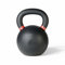 Trym Kettlebell - Gewicht 4 kg bis 32 kg, Farbige Gewichtsmarkierung, Pulverbeschichtet, Matt, aus Gusseisen, Schwarz - Profi Schwunghantel, Kugelhantel, Kugelgewicht, Fitness, Krafttraining, Workout